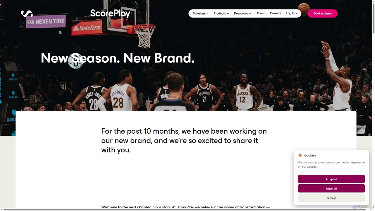 New Season. New Brand. | ScorePlay for ScorePlay