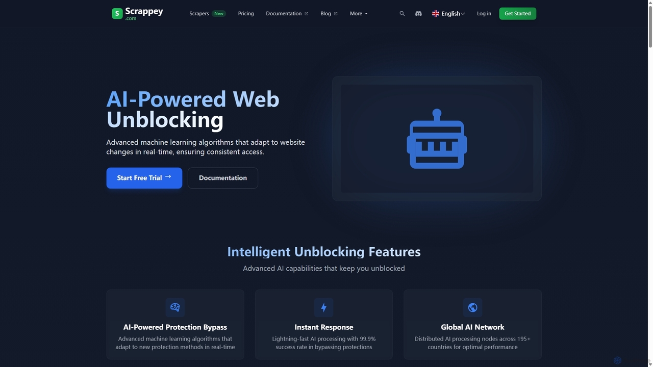 Scrappey: Web Scraping API | Start Scraping Now for Scrappey