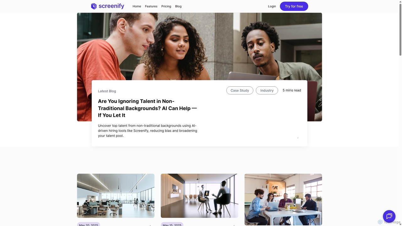 Screenify Blog - Screen and qualify applicants with AI interviews for Screenify