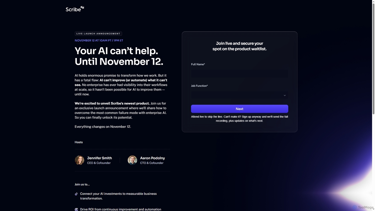 Scribe Optimize — Get Early Access for Scribe