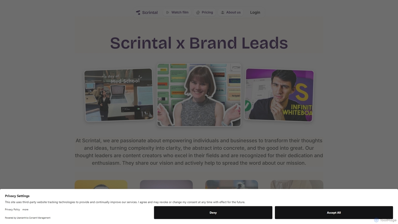 Scrintal Community for Scrintal