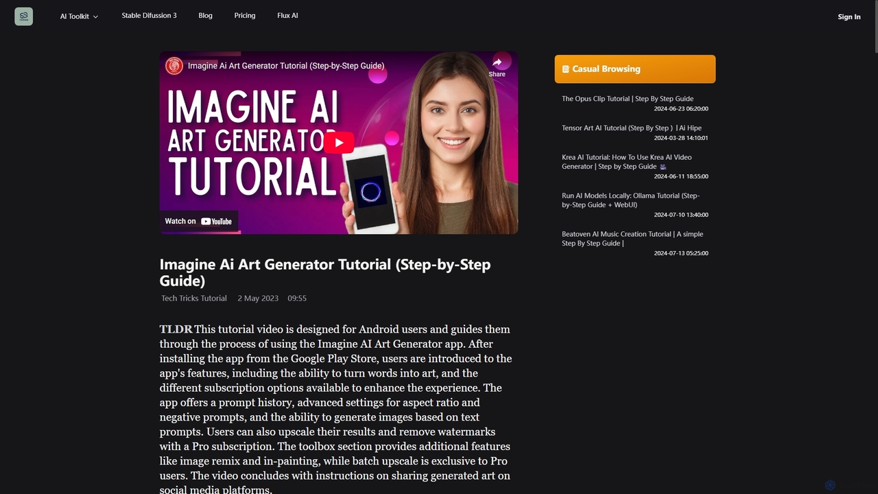 Imagine Ai Art Generator Tutorial (Step-by-Step Guide) for SDXL Turbo