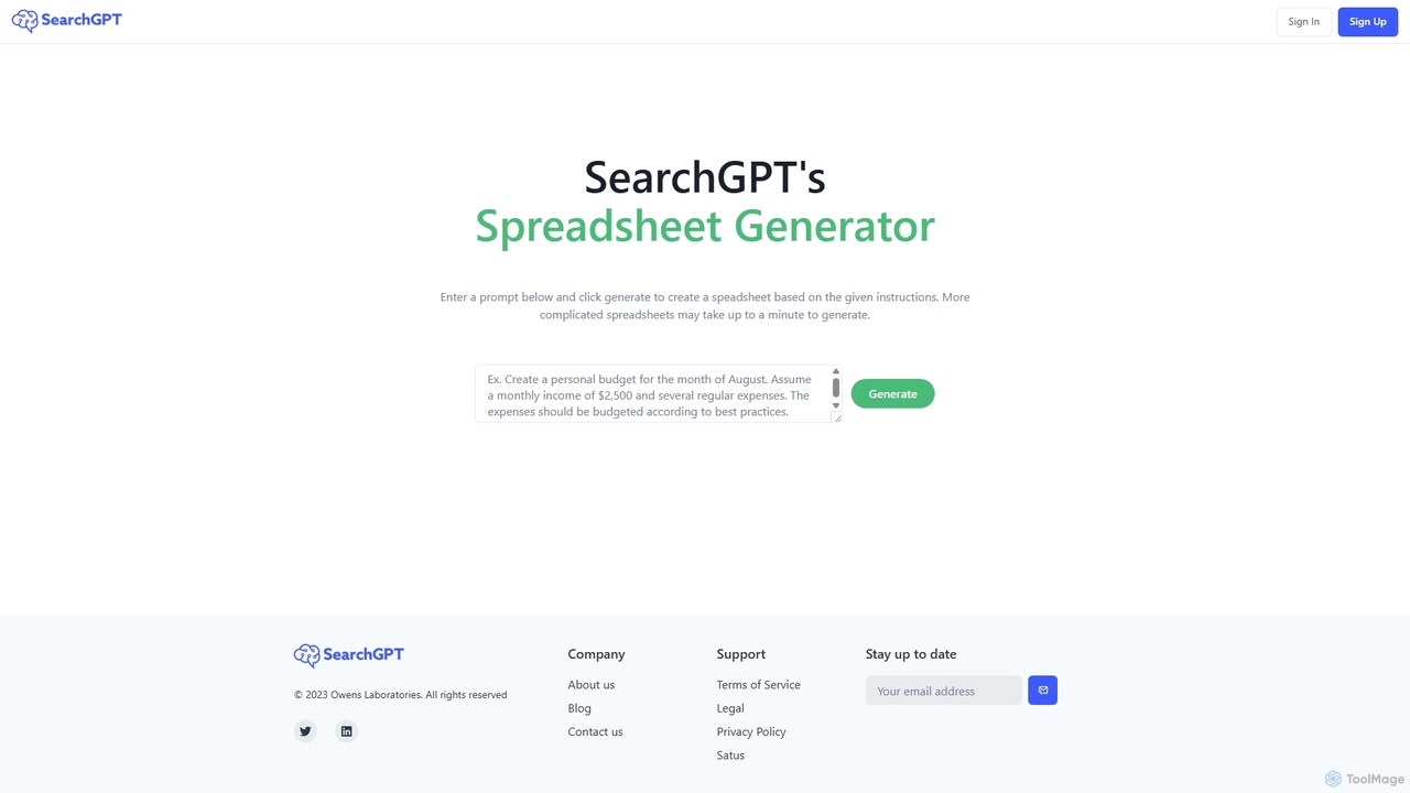SearchGPT