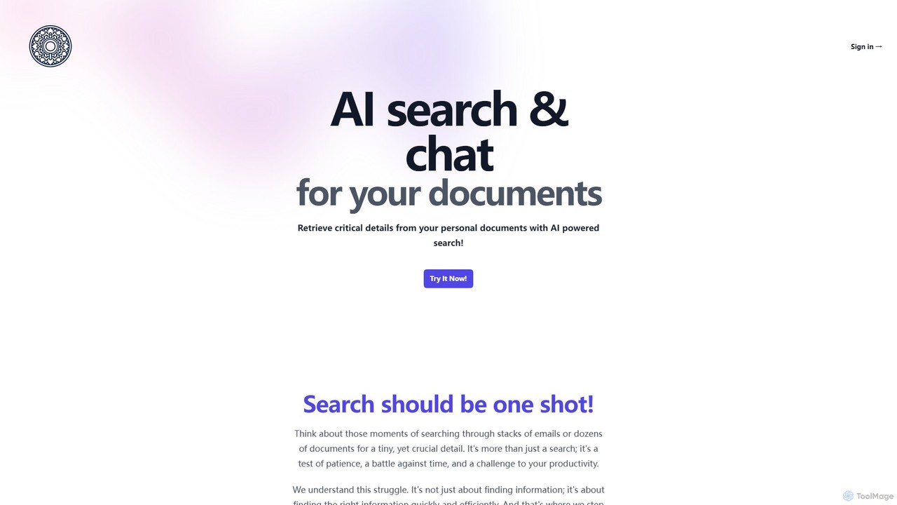 SearchMyDocs.ai
