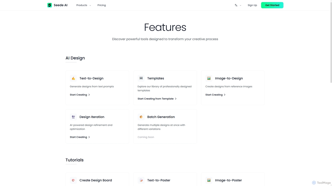 Seede AI - Free AI Graphic Design Tool | Create Professional Designs in Seconds for Seede AI