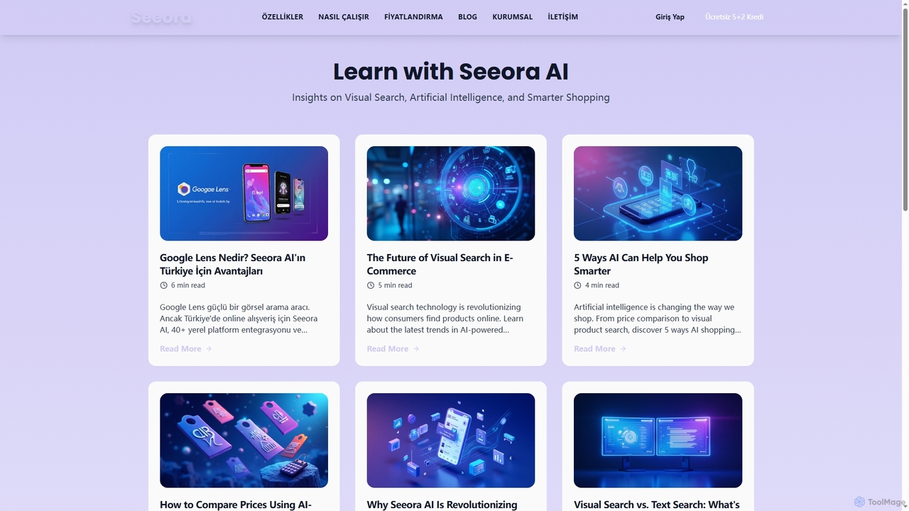 Seeora AI Blog - Visual Search, AI Shopping & Price Comparison Tips for Seeora AI