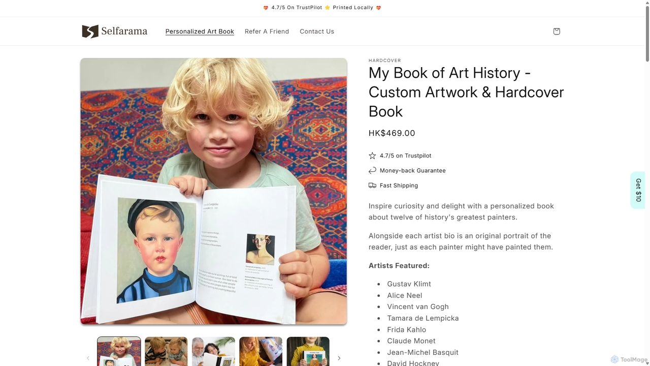 My Book of Art History - Custom Artwork & Hardcover Book – Selfarama for Selfarama