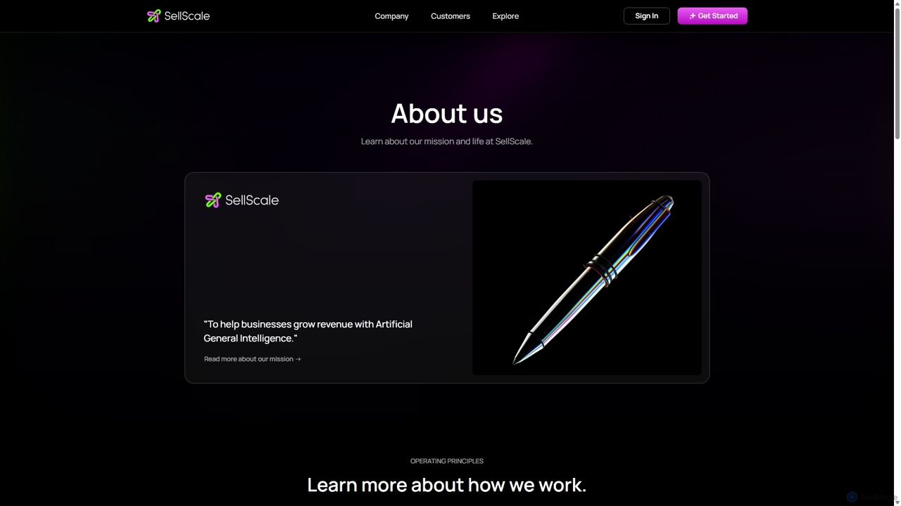 About Us for SellScale