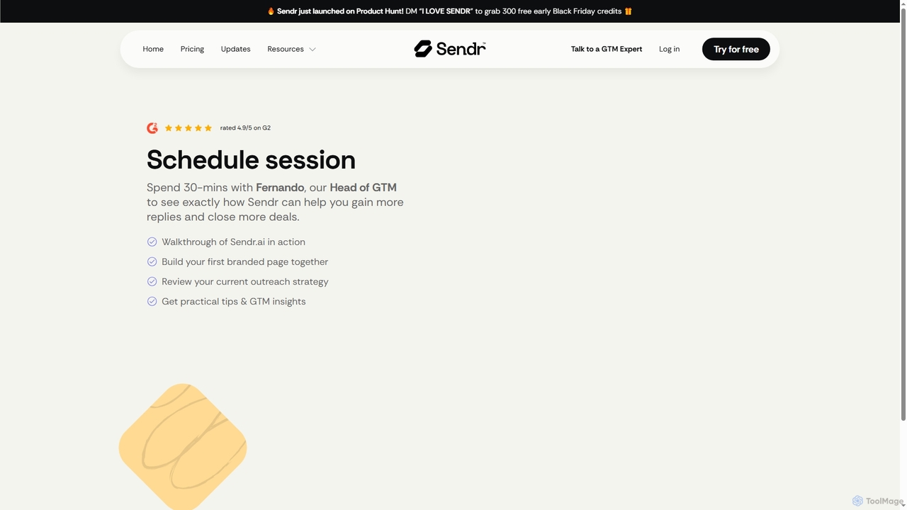 Sendr - Book a Platform Demo for Sendr