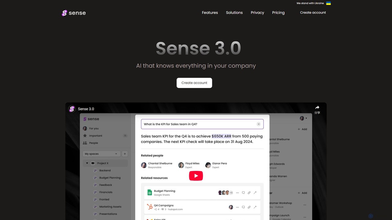 Sense