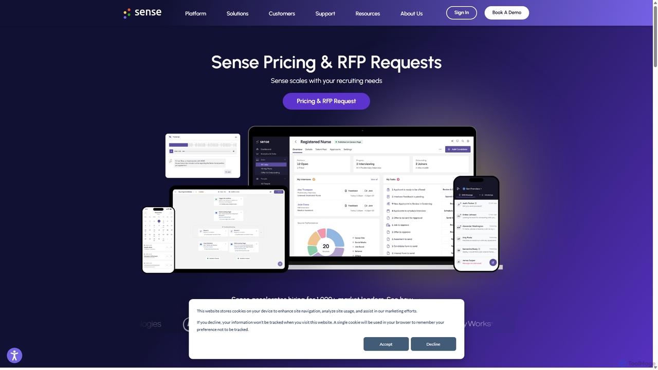 Sense Pricing for Sense