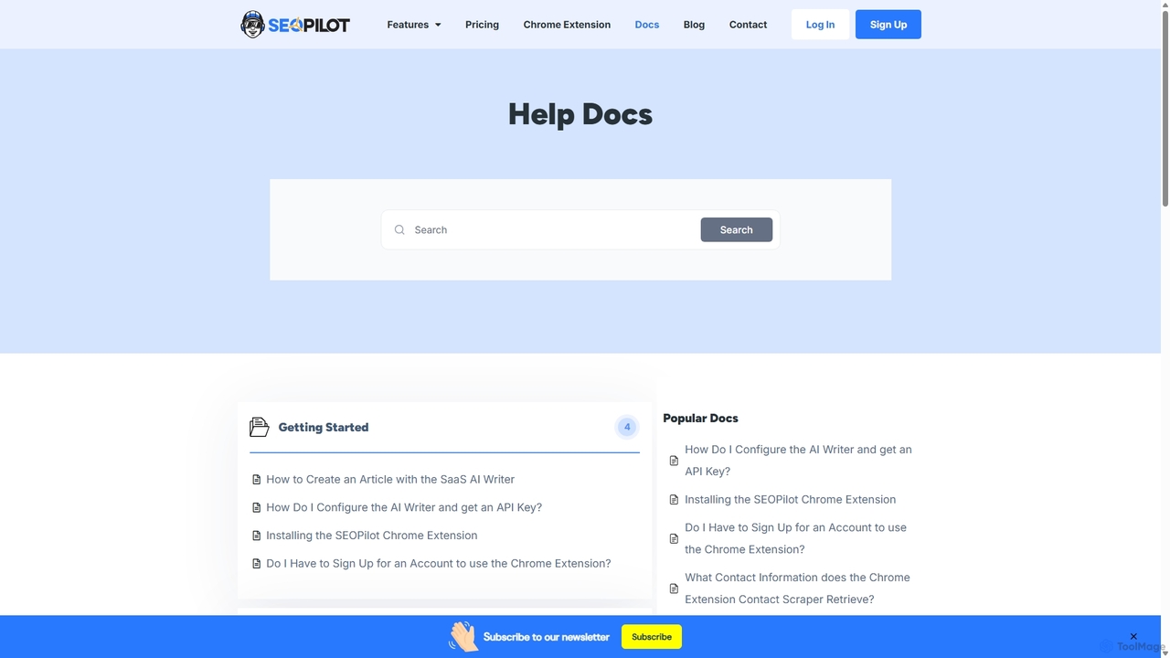 Knowledge Base - SEO Pilot for SEOPilot