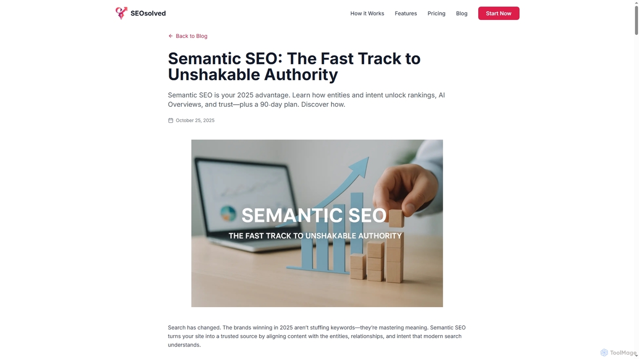 Semantic SEO: The Fast Track to Unshakable Authority - SEOsolved Blog for SEOsolved