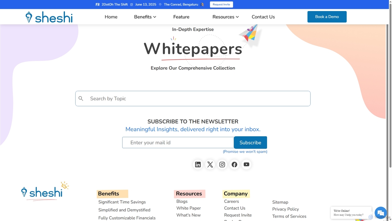 Explore Financial Reporting Insights with Sheshi AI White Papers for Sheshi AI