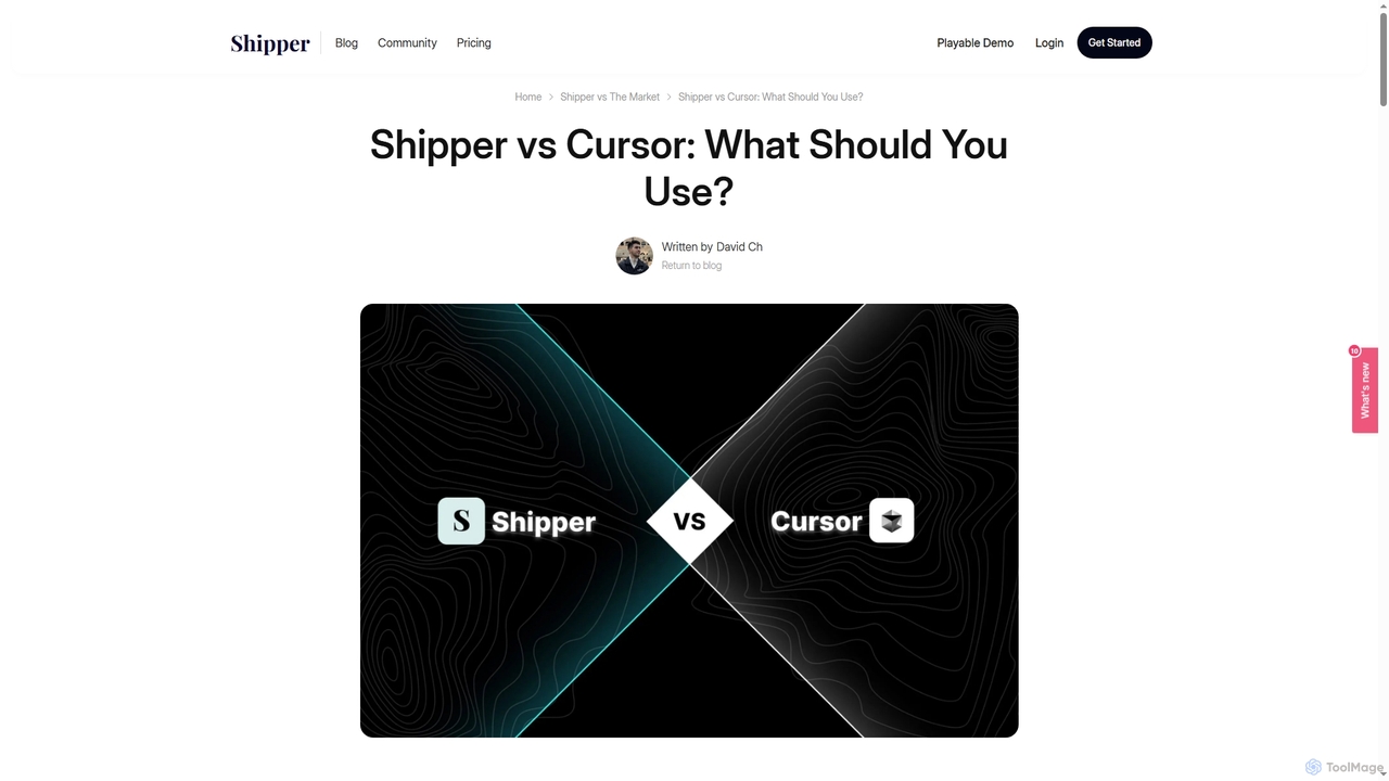 Shipper.now vs Cursor (2025): Full Honest Comparison for Shipper