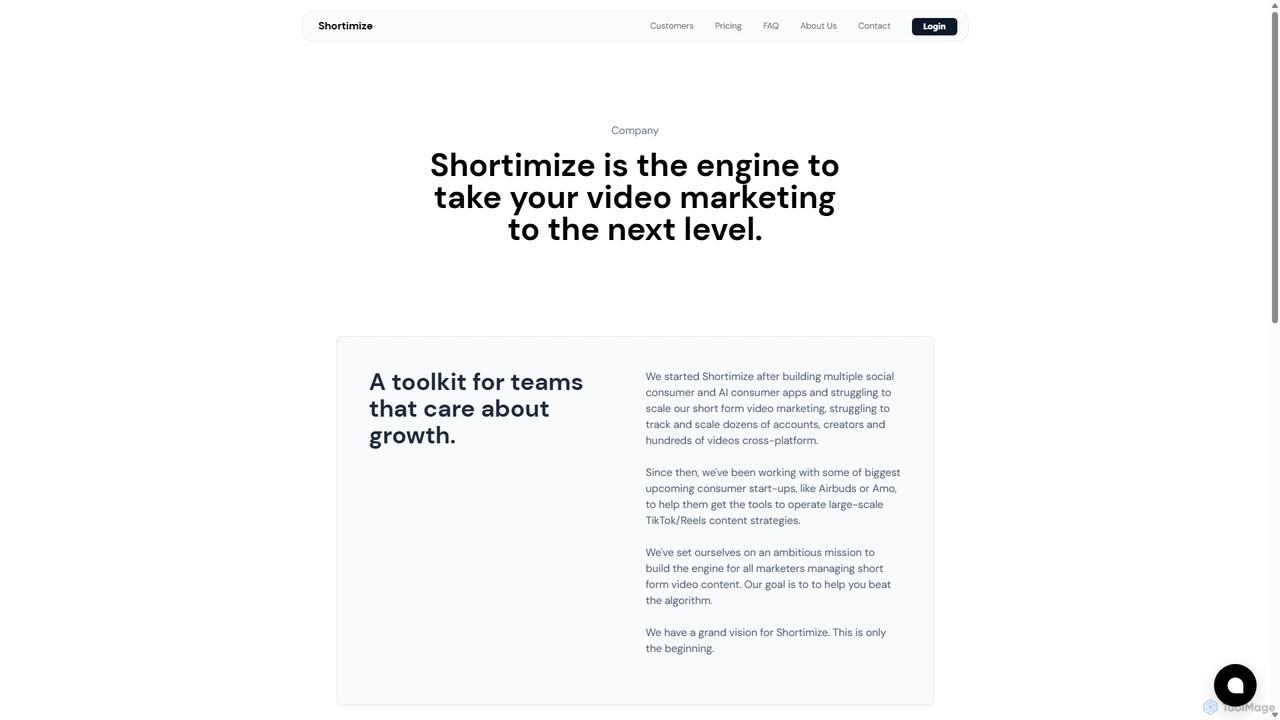 Shortimize for Shortimize