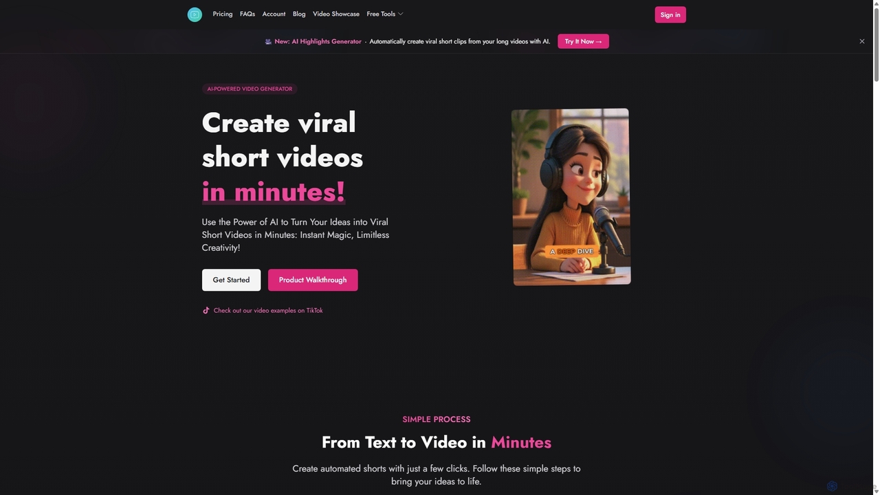 Shorts Generator