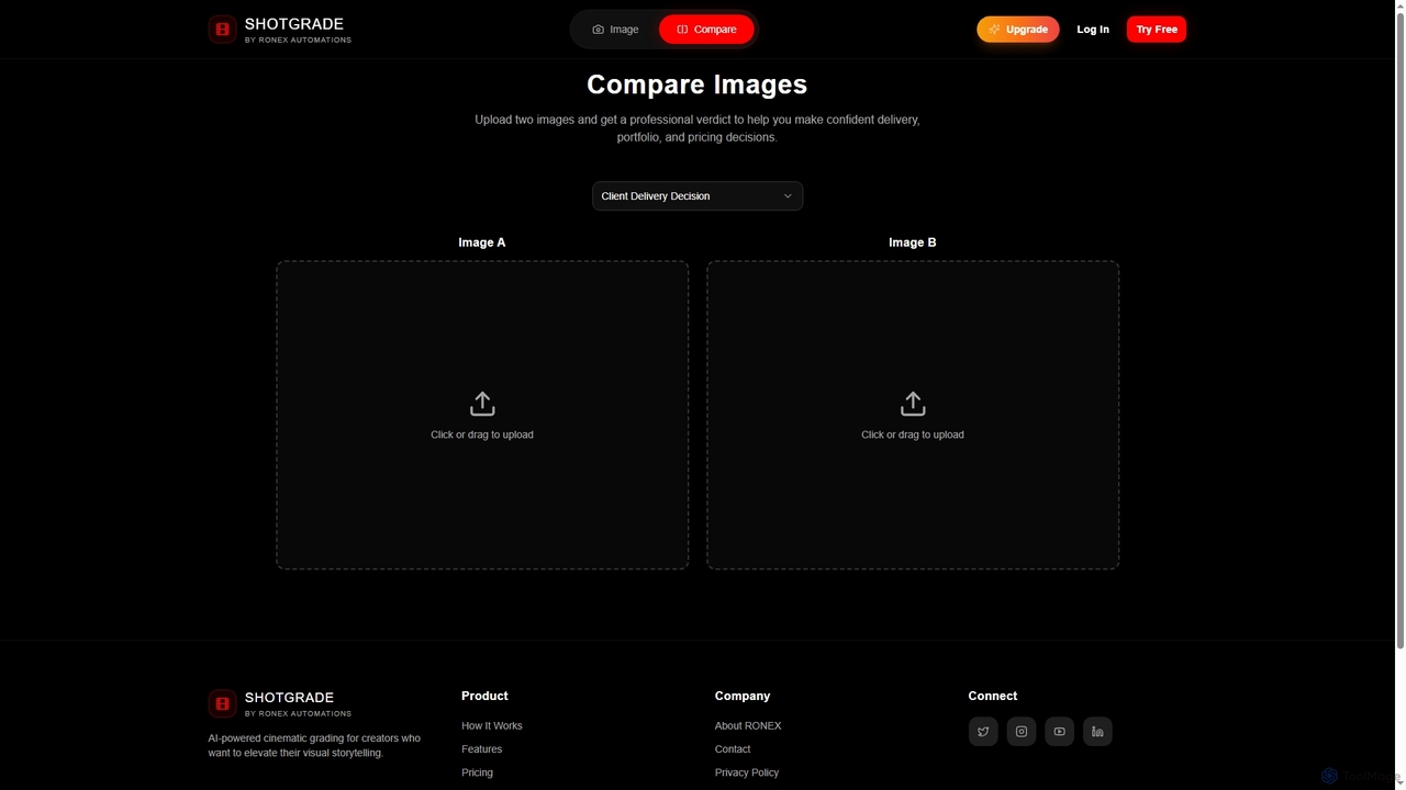 Compare Images - Shotgrade for ShotGrade