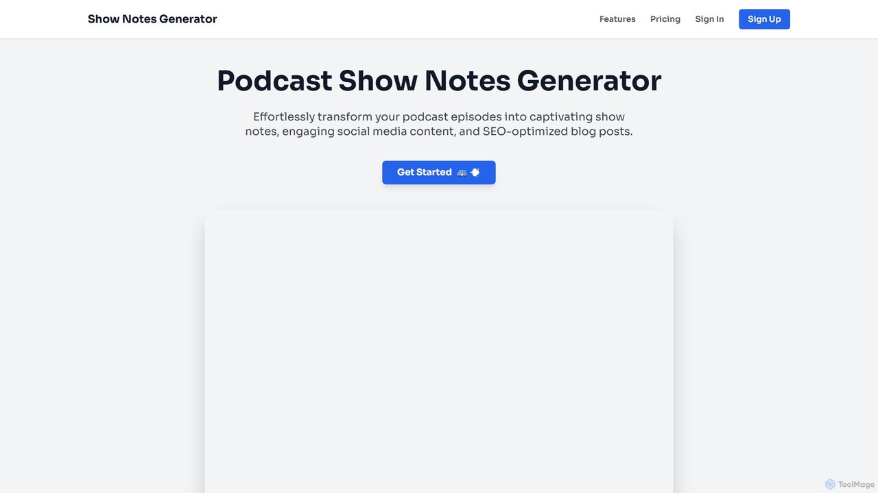 shownotesgenerator