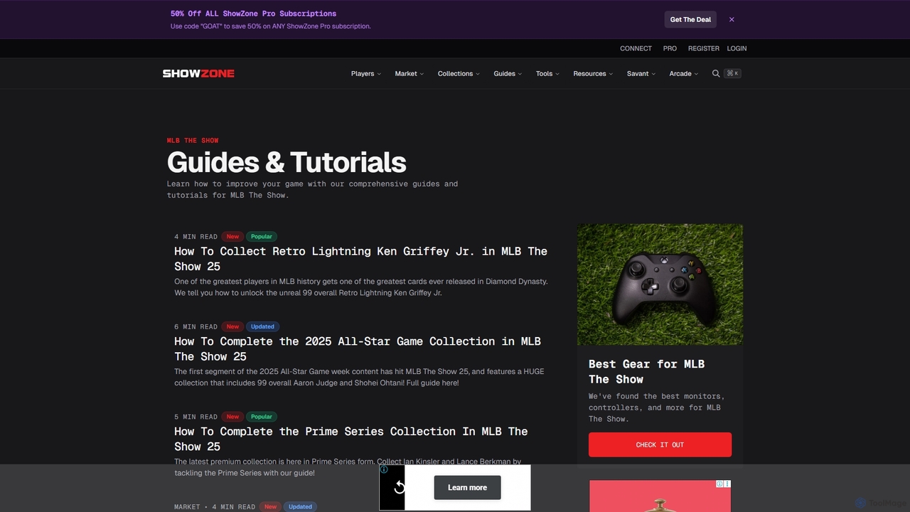 MLB The Show Guides & Tutorials - ShowZone for ShowZone