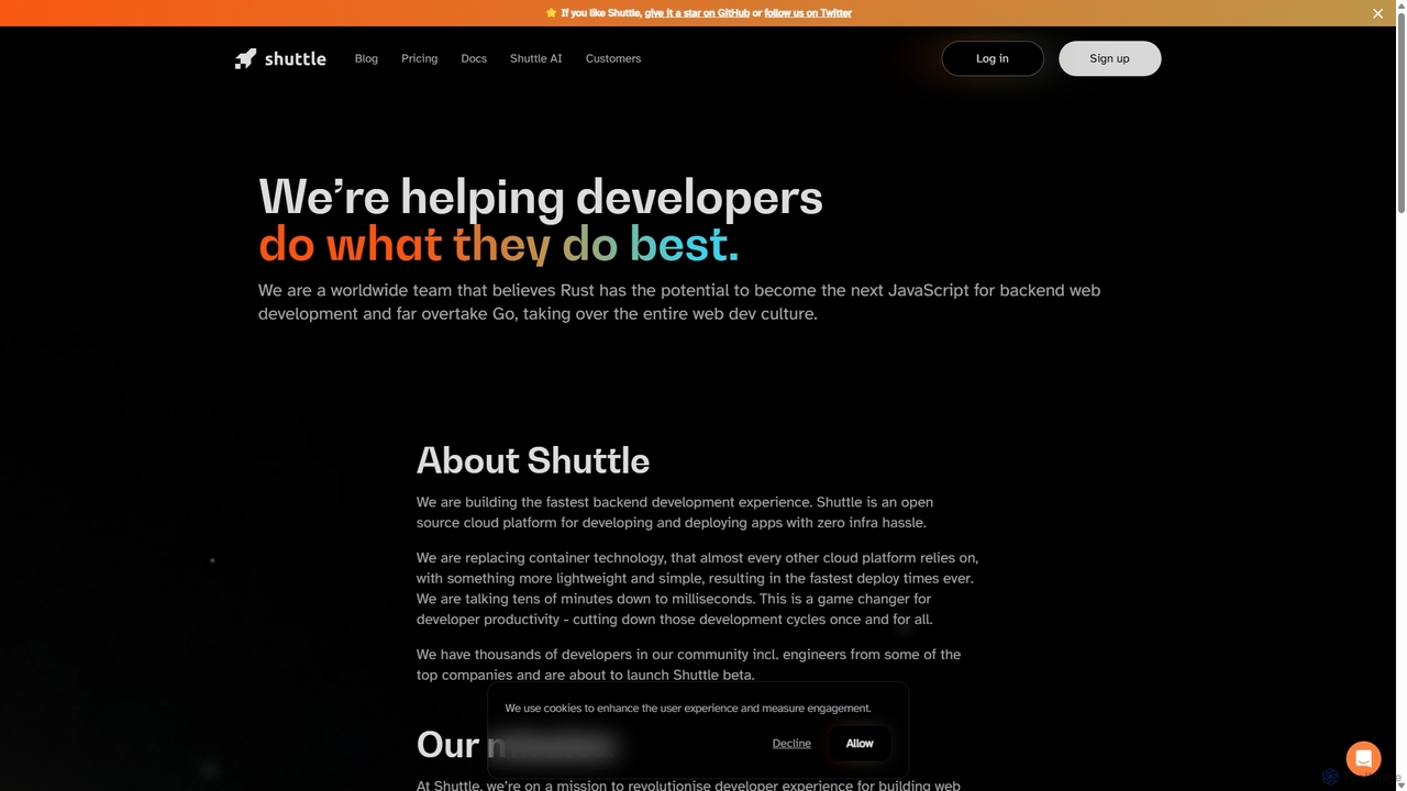 About | Shuttle for Shuttle