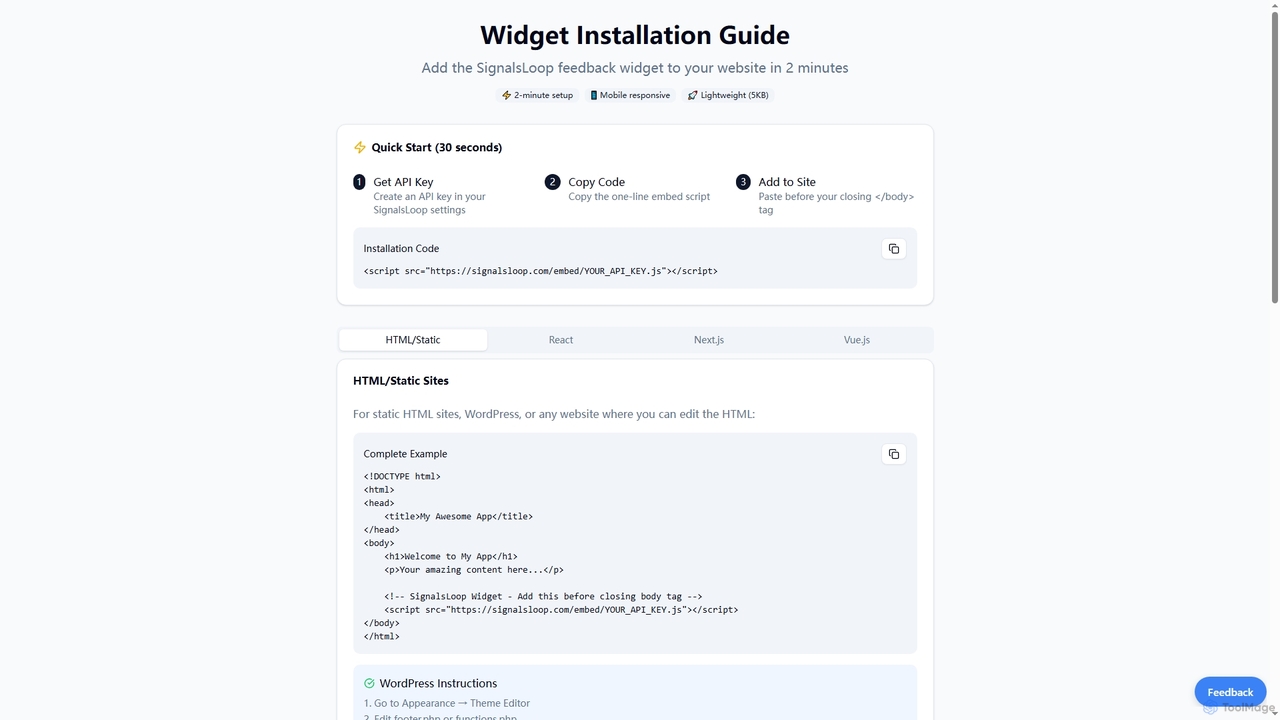AI Feedback Management - Auto-Categorize & Prioritize | SignalsLoop for Signalsloop