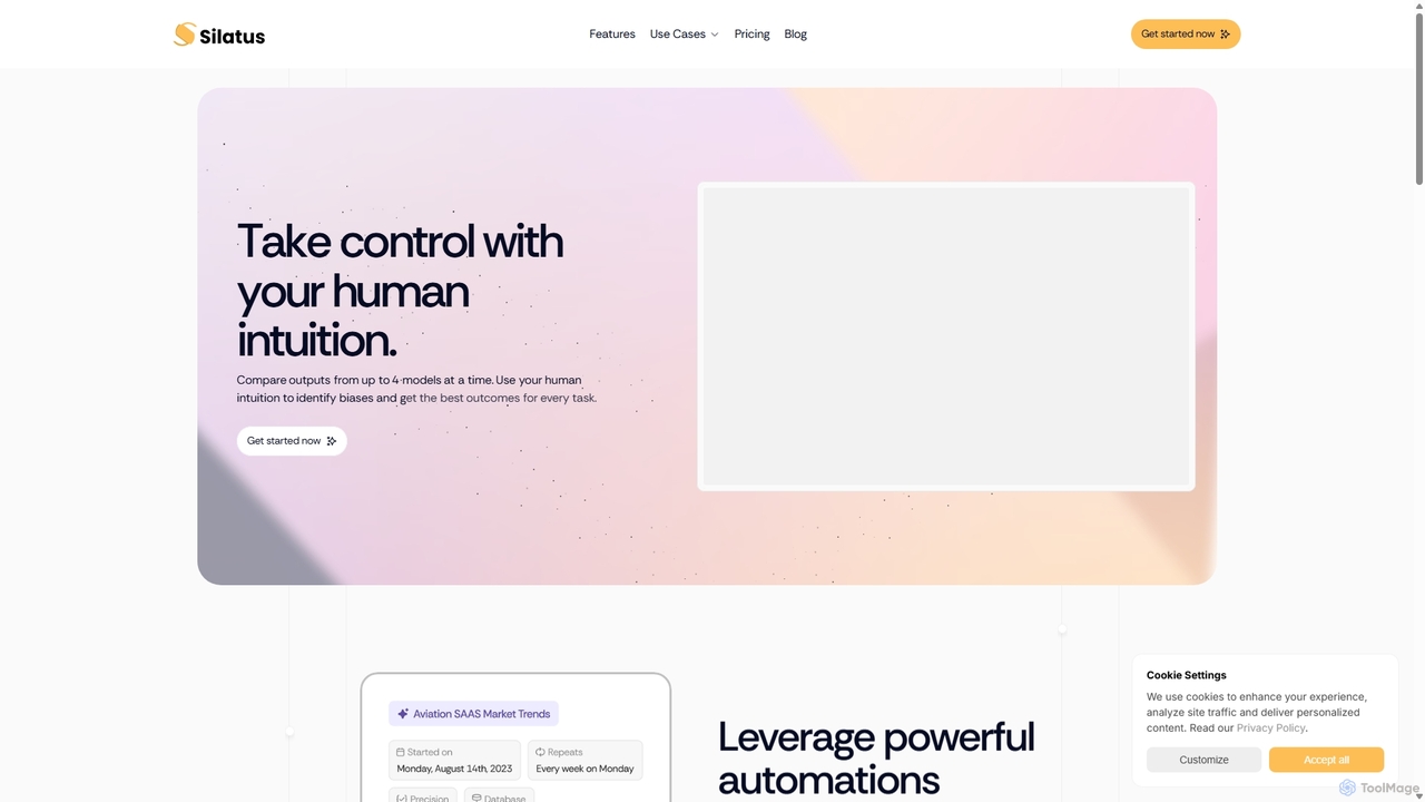 Silatus - Human-centric AI research, chat, and more for Silatus
