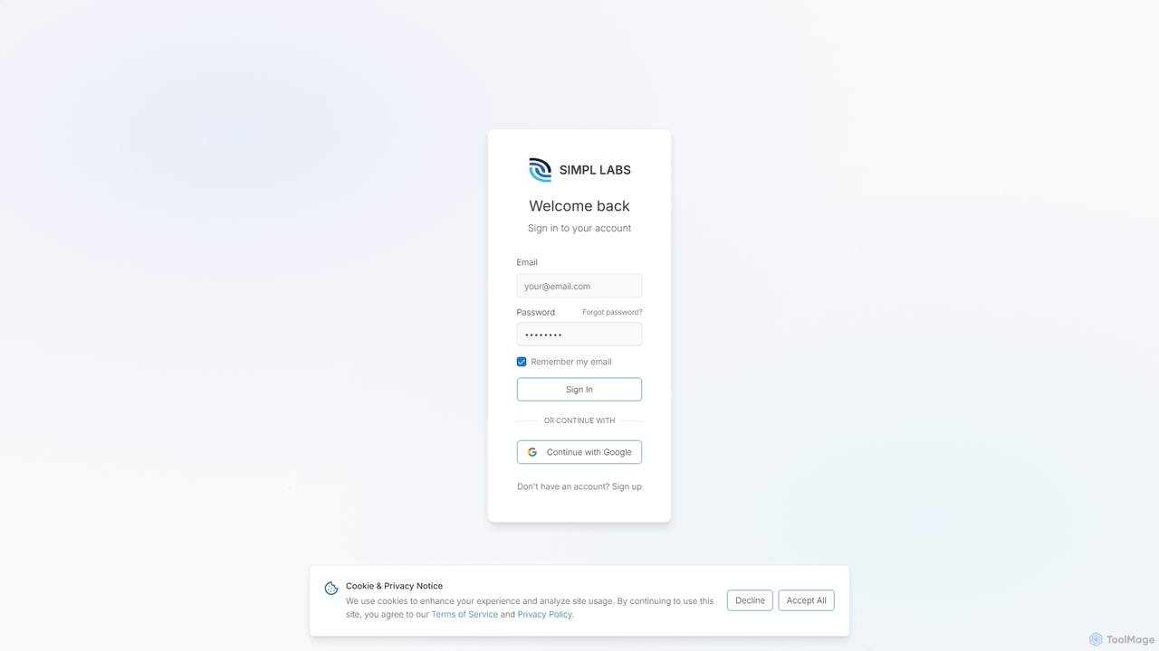 Simpl Labs - Generate and Optimize Startup Ideas for Simpl Labs