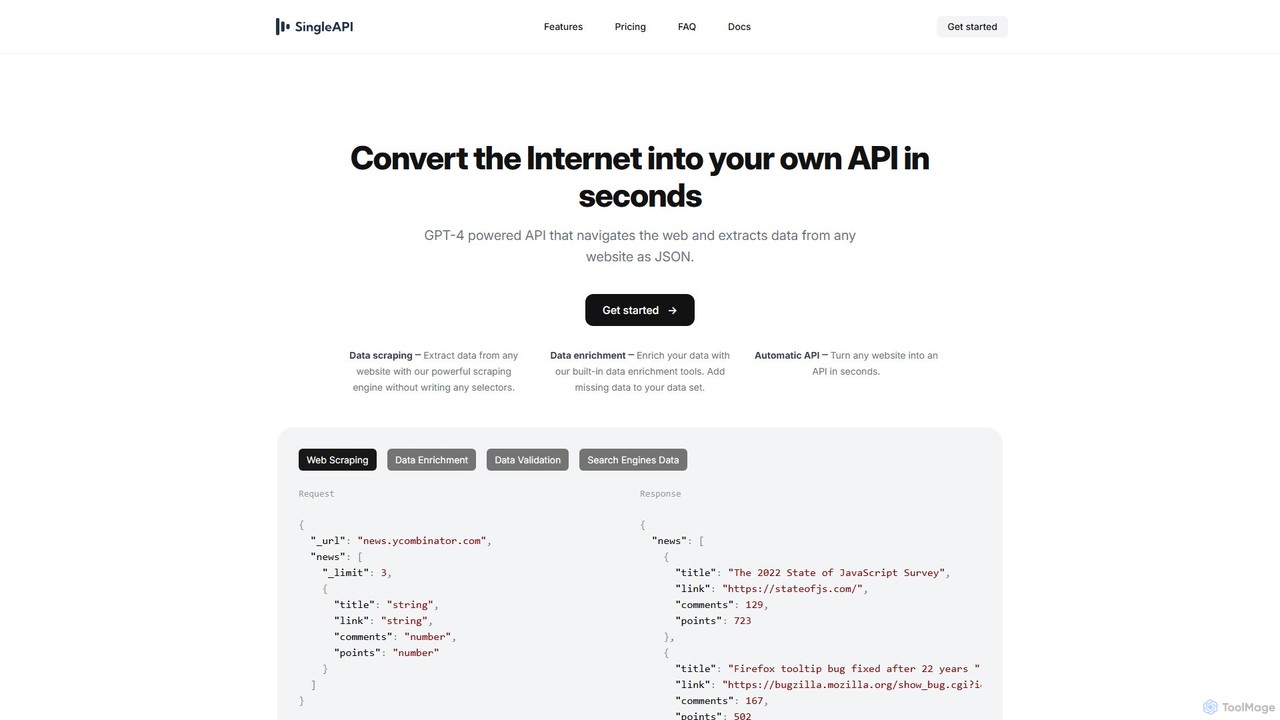 SingleAPI