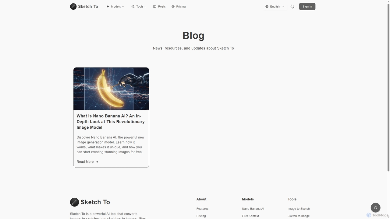 Blog for Sketch To