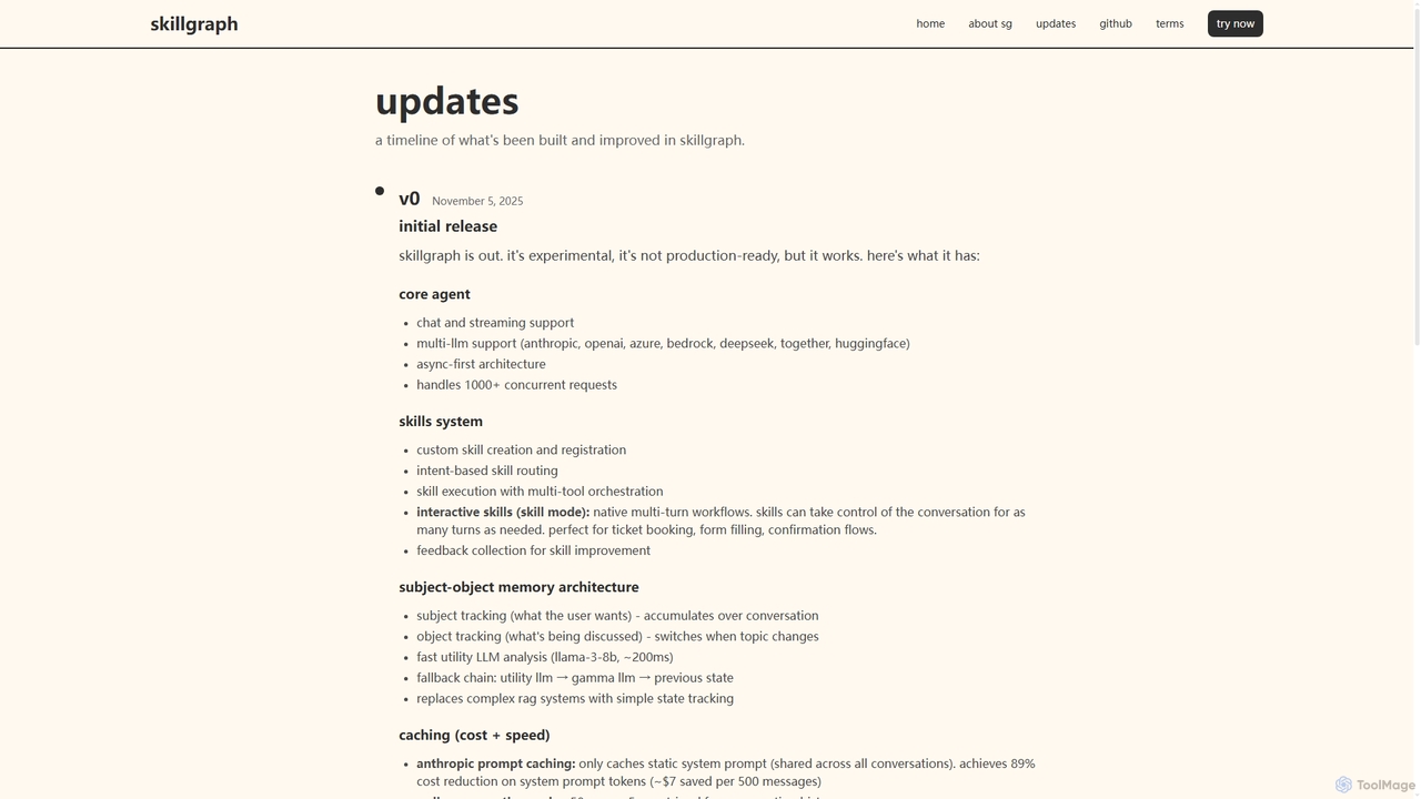 skillgraph - ai agent framework for Skillgraph