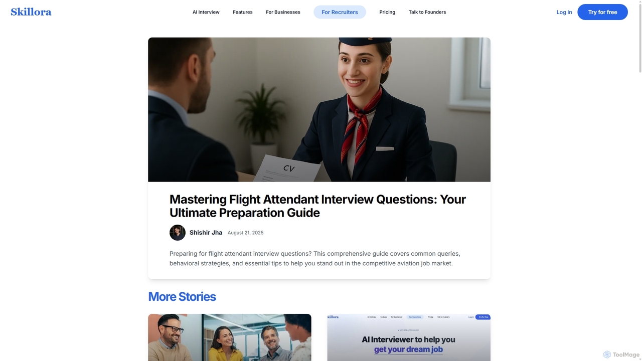 Skillora Blog: AI Interview Tips & Success Stories for Skillora