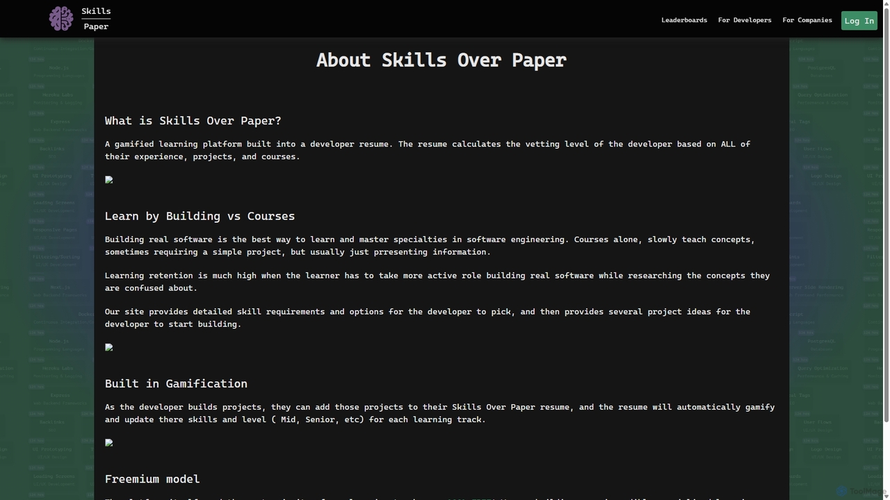 About for Skillsoverpaper