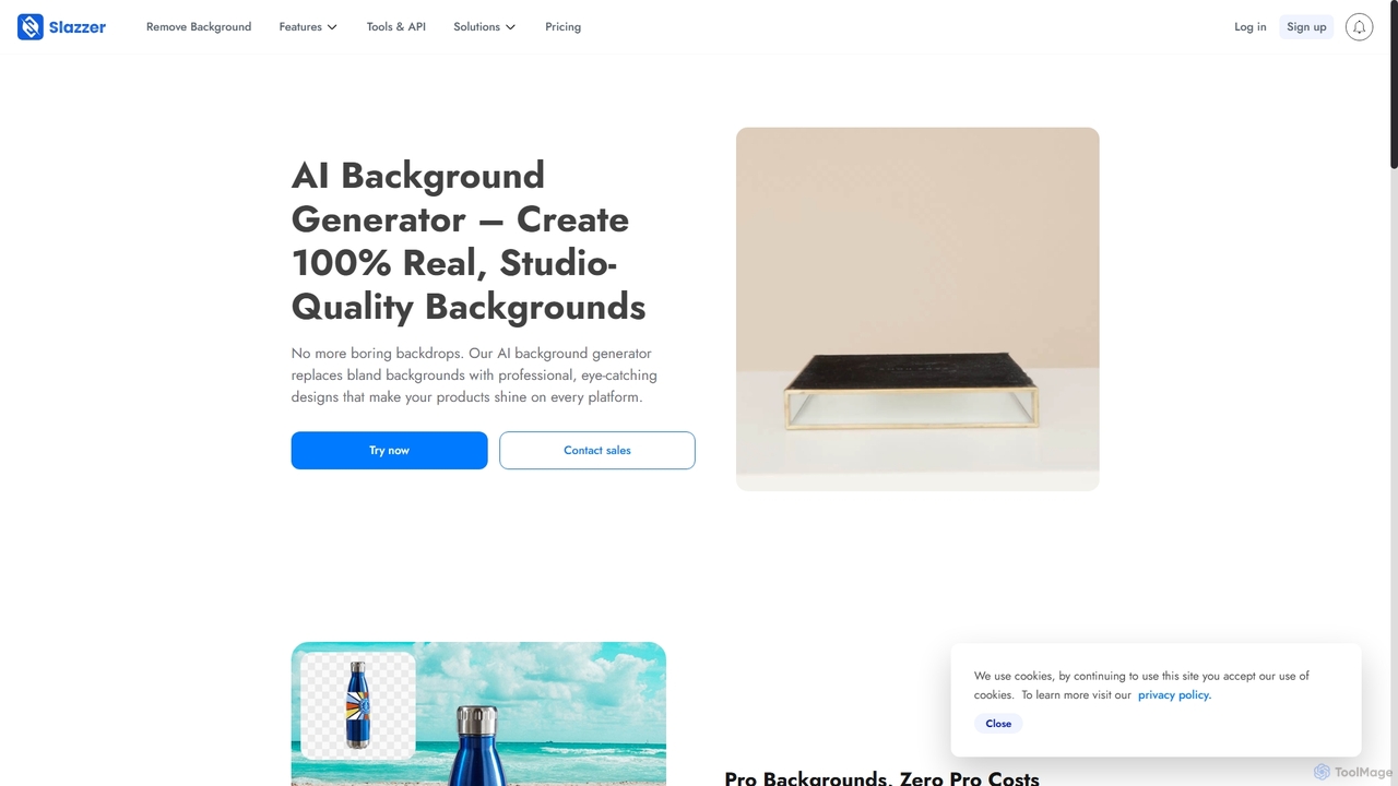 AI Backgrounds for Images – Smart, Automatic, Instant | Slazzer for Slazzer