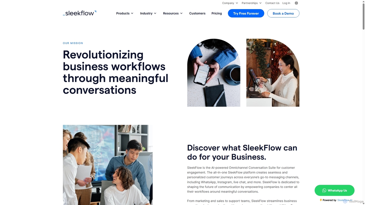 About Us - Discover what SleekFlow can do for you | SleekFlow for SleekFlow