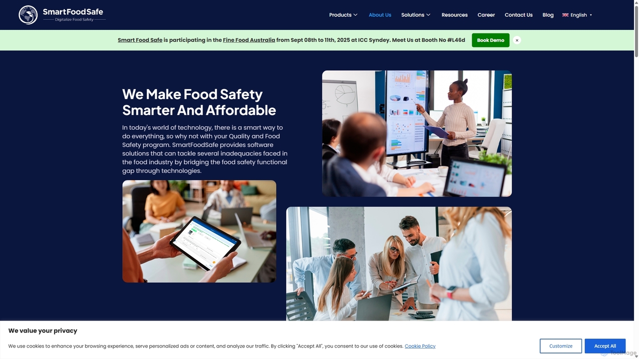 About Us - Smart Food Safe for Smartfoodsafe