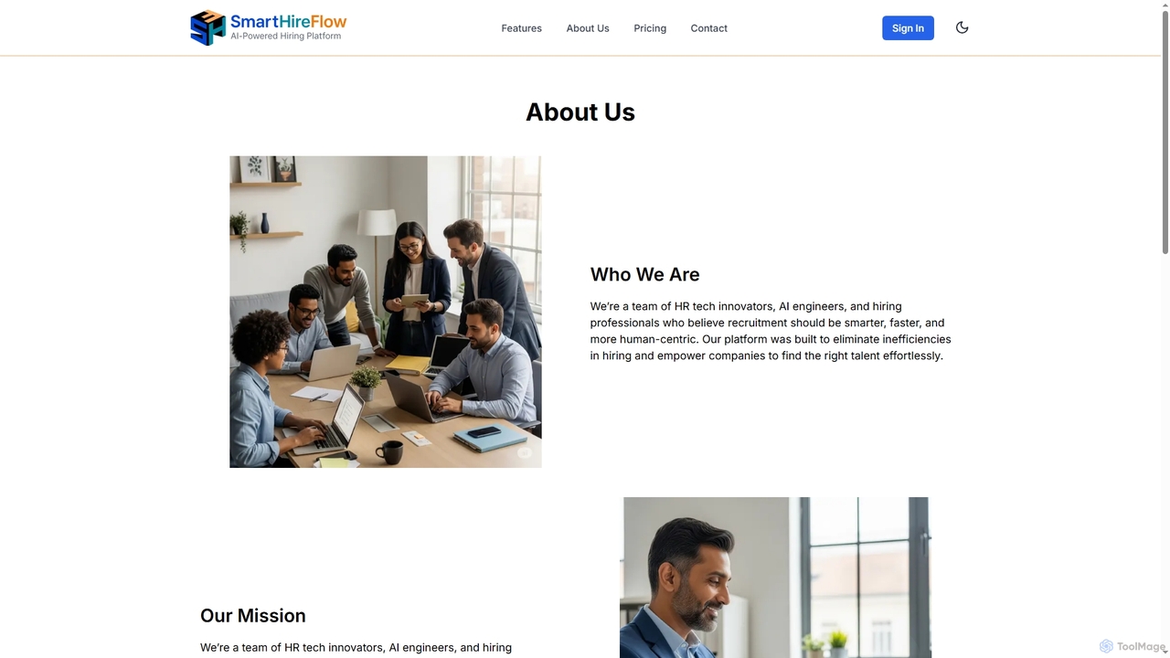 SmartHireFlow AI — Automate Hiring Process with AI-Powered Screening & Interviews for SmartHireFlow