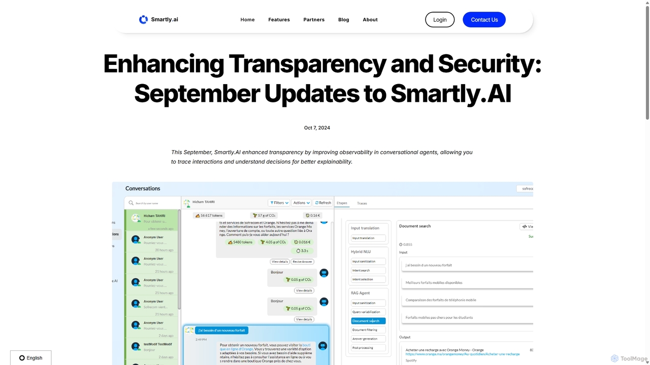 Enhancing Transparency and Security: September Updates to Smartly.AI - Smartly.AI | AI Agents for Customer Service for Smartly.AI
