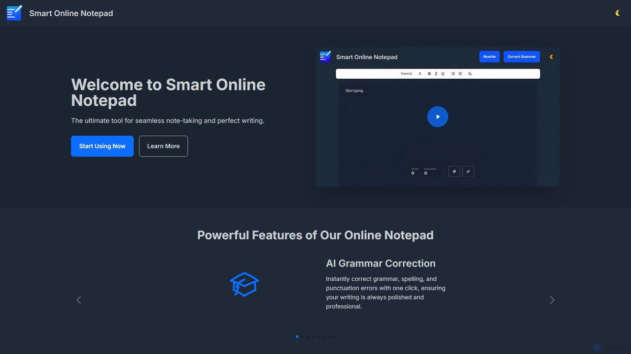 smartonlinenotepad
