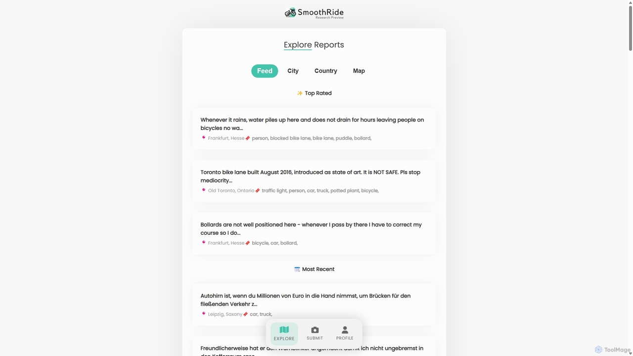 Explore | SmoothRide for SmoothRide