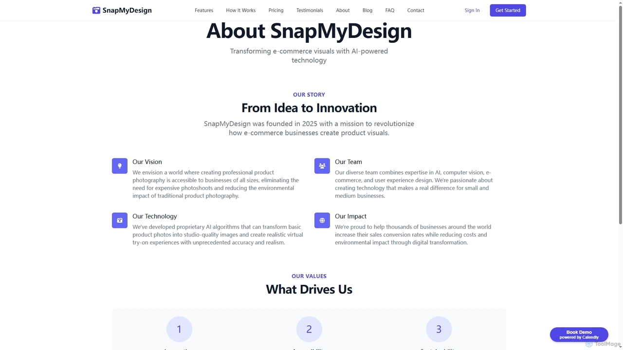 About SnapMyDesign - AI-Powered Product Photography Company for SnapMyDesign