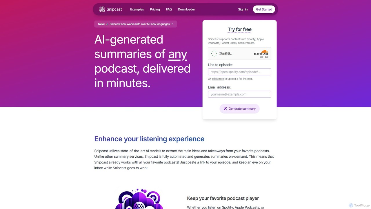 snipcast