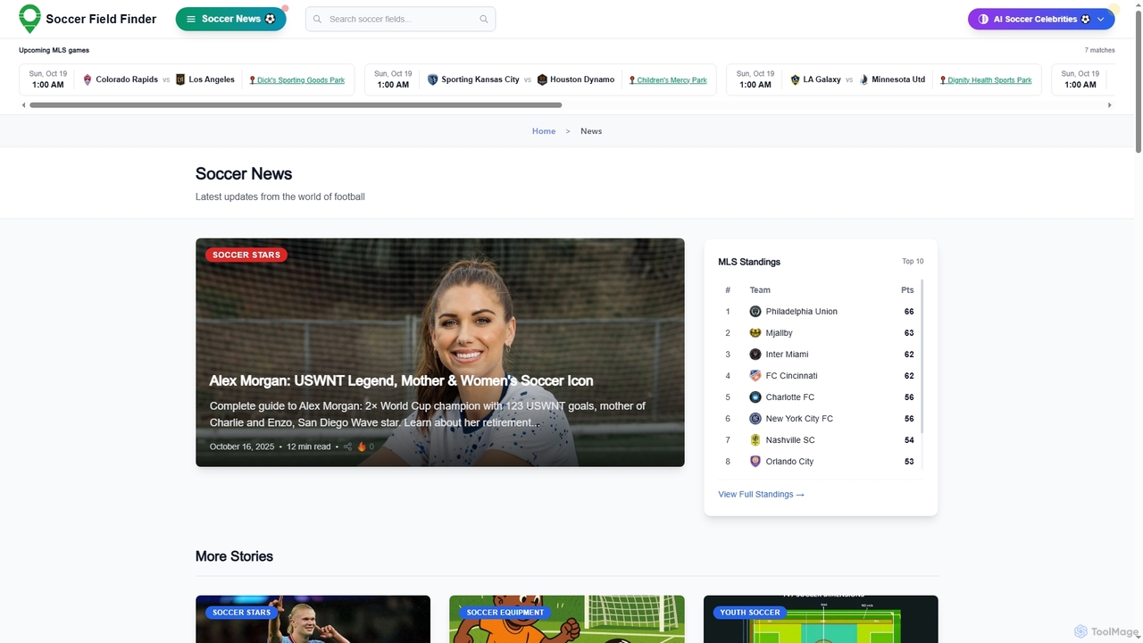 Soccer News | Latest Football Updates & Headlines for soccerfieldmap