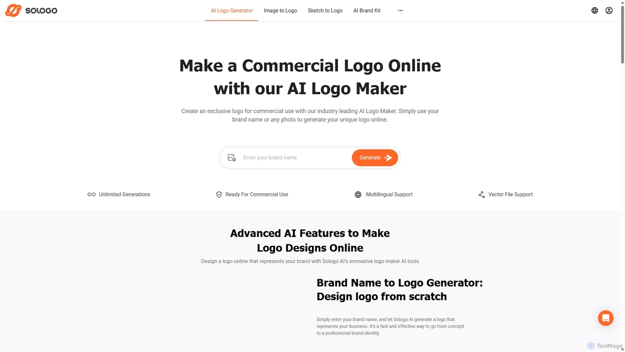 Free AI Logo Maker - Create a Custom Logo Today | SologoAI for Sologo