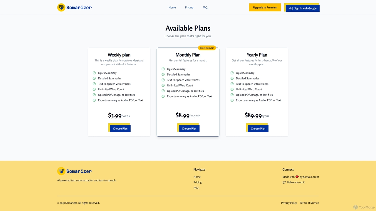 Somarizer for Somarizer