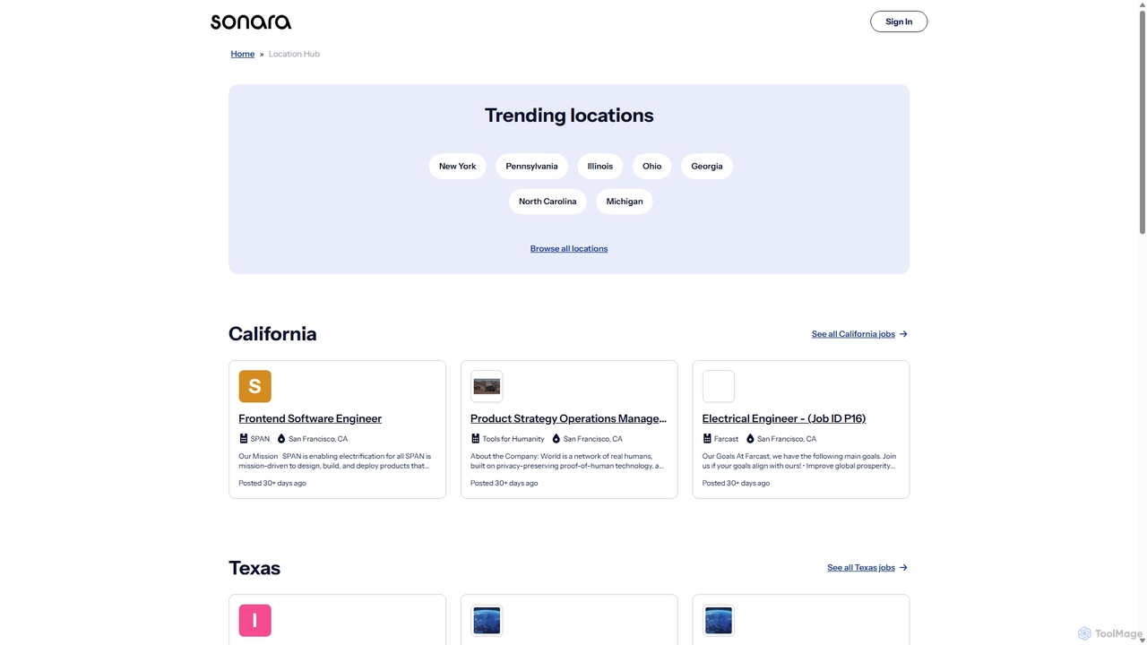Find Jobs Near You Hiring Now with Sonara.ai for Sonara