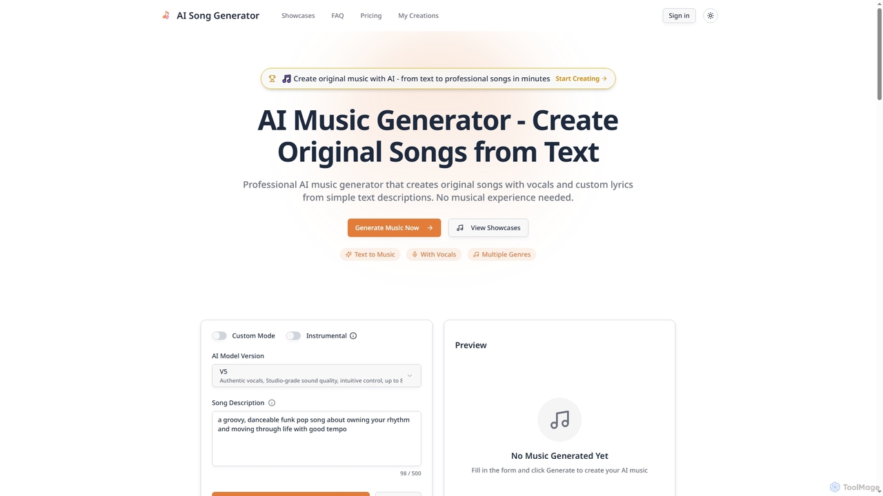 Songgeneratorai