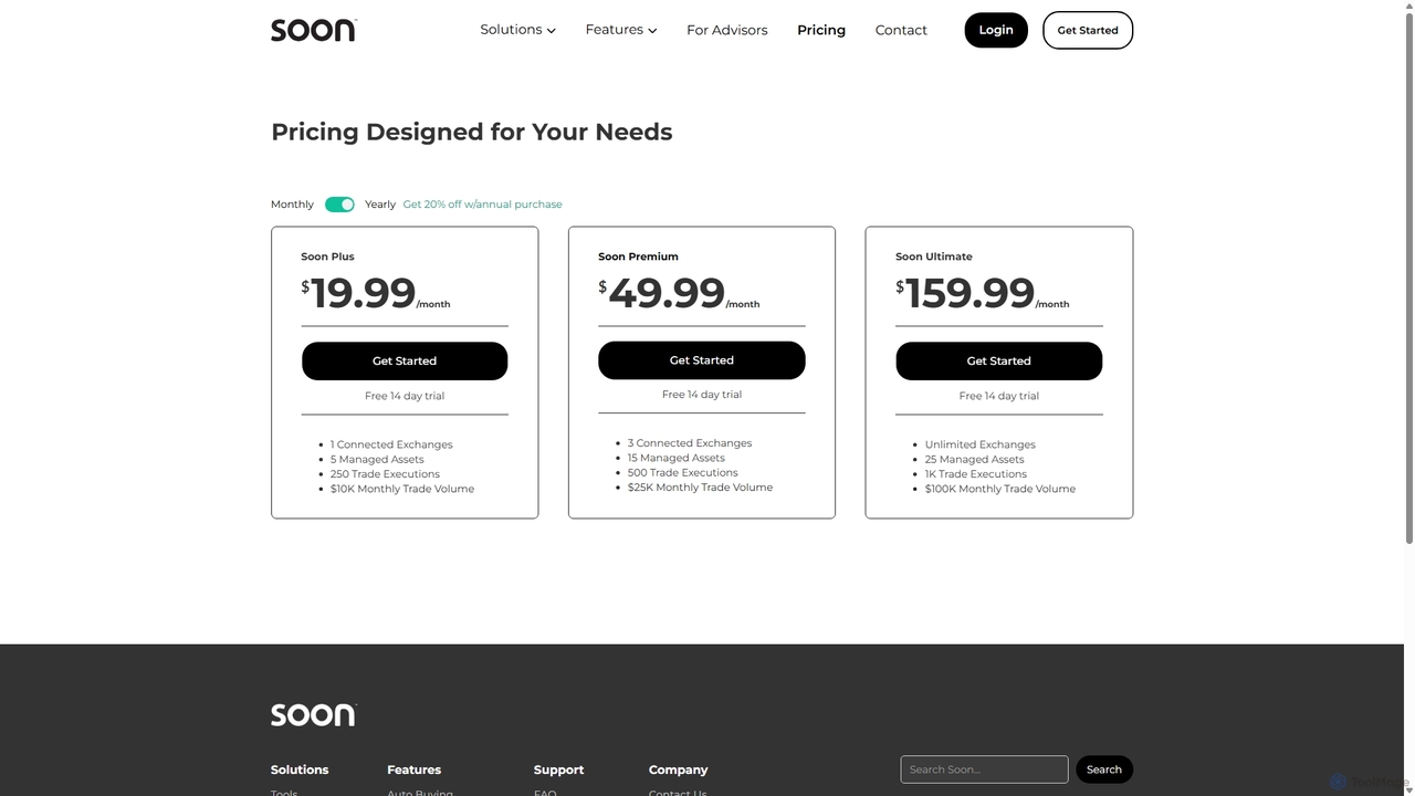 Pricing for Soon