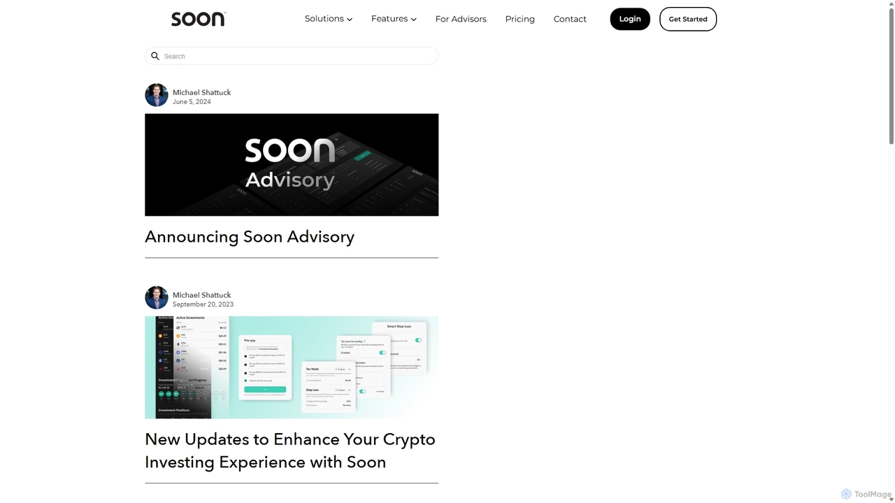 Blog for Soon