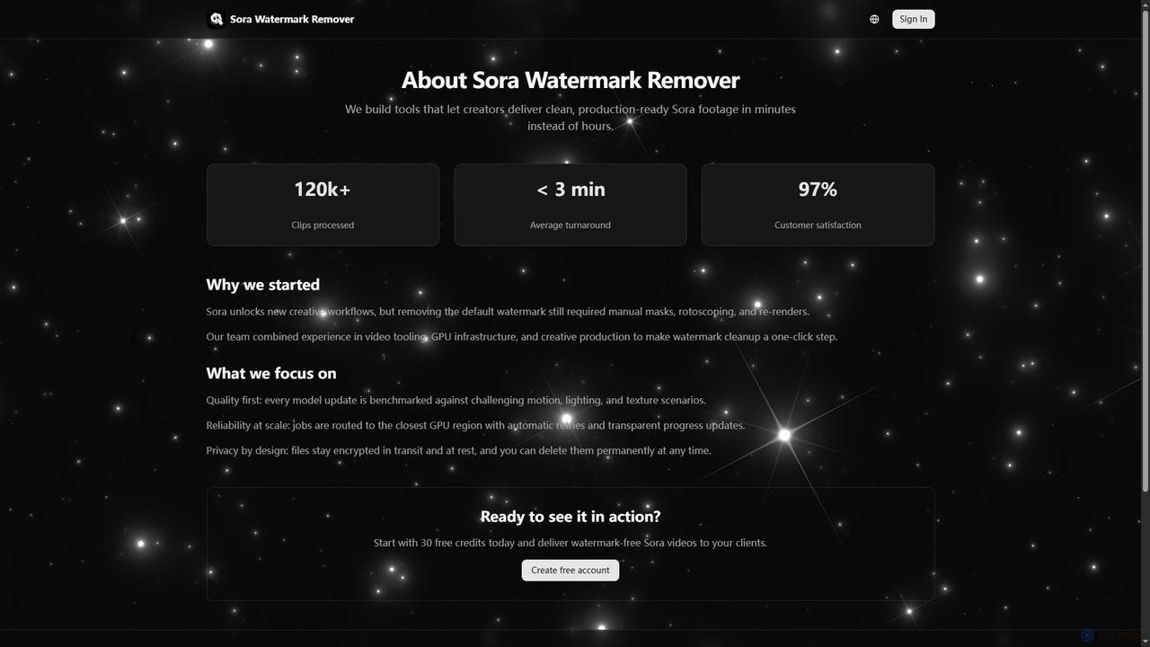 Sora Watermark Remover - AI-Powered Watermark Removal for Sora Watermark Remover